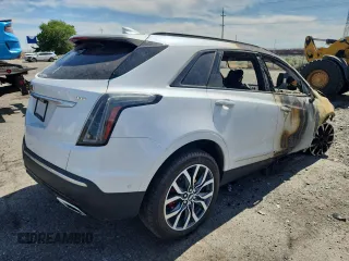 2024 Cadillac XT5 AWD Sport z VIN 1GYKNGRS5RZ718413, wystawiony jako Copart lot #54418795 z przebiegiem Nie podano mil oraz Szkoda całkowita • Salvage title. Historia ofert i sprzedaży dostępna na DreamBid. Obrazek 3.