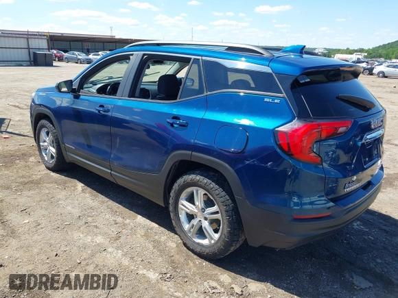 2021 GMC Terrain SLE with VIN 3GKALTEV8ML321525, listed as a IAAI auction lot 42373257 with 67,981 mi miles and . Bid and sale history available at DreamBid. Image 3.