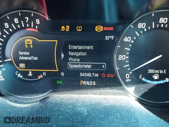 2018 Lincoln MKZ Reserve with VIN 3LN6L5F9XJR604852, listed as a IAAI auction lot 41260227 with 64,349 mi miles and . Bid and sale history available at DreamBid. Image 7.