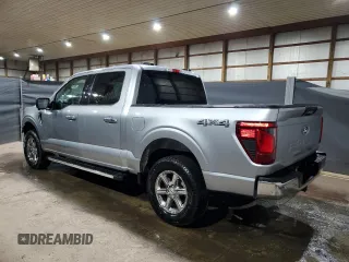 2024 Ford F-150 XLT with VIN 1FTFW3LD8RFA48252, listed as a Copart auction lot 51894425 with 46,217 mi miles and Clean Title. Bid and sale history available at carsss.com. Image 2.