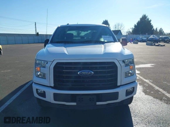 2017 Ford F-150 XL with VIN 1FTEW1EP9HFA26847, listed as a IAAI auction lot 41294852 with 152,543 mi miles. Bid and sale history available at carsss.com. Image 12.