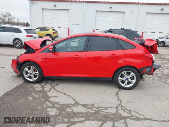 2013 Ford Focus SE with VIN 1FADP3F24DL150307, listed as a IAAI auction lot 41515237 with 130,387 mi miles. Bid and sale history available at carsss.com. Image 14.