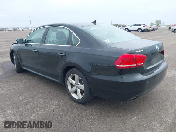 2013 Volkswagen Passat SE with VIN 1VWBP7A31DC017929, listed as a IAAI auction lot 42174320 with 169,596 mi miles and . Bid and sale history available at DreamBid. Image 3.