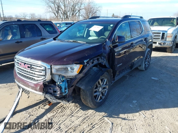 2017 GMC Acadia SLT with VIN 1GKKNMLS6HZ321860, listed as a IAAI auction lot 41679667 with 112,374 mi miles. Bid and sale history available at carsss.com. Image 2.