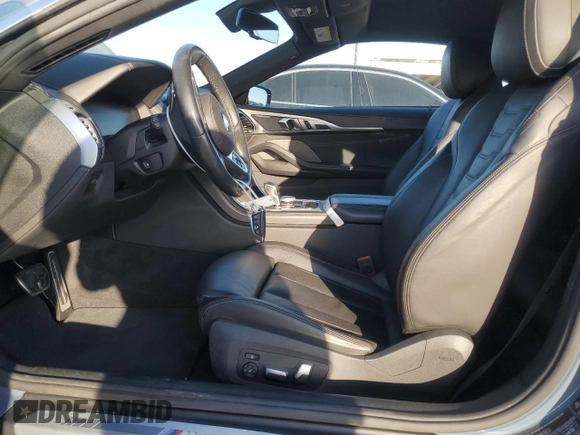 2019 BMW 8 Series M850i xDrive with VIN WBAFY4C50KBX39181, listed as a Copart auction lot 43533615 with Not provided miles and Salvage title. Bid and sale history available at DreamBid. Image 7.