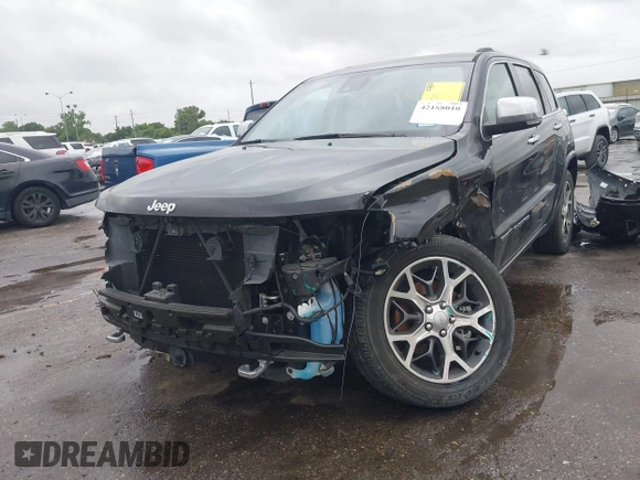2021 Jeep Grand Cherokee Overland z VIN 1C4RJFCG4MC621214, wystawiony jako IAAI lot #42188010 z przebiegiem 15 559 mil mil oraz . Historia ofert i sprzedaży dostępna na DreamBid. Obrazek 2.