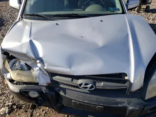 2006 Hyundai Tucson GLS with VIN KM8JN72D06U298853, listed as a Copart auction lot 80314274 with 0 mi miles and Salvage Title. Bid and sale history available at carsss.com. Image 13.