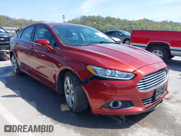 2014 Ford Fusion SE with VIN 3FA6P0HD0ER391323, listed as a IAAI auction lot 42038310 with 101,422 mi miles and . Bid and sale history available at carsss.com. Image 1.
