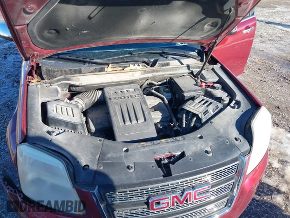 2011 GMC Terrain SLT-2 with VIN 2CTFLXEC6B6338109, listed as a IAAI auction lot 41301788 with 1 mi miles. Bid and sale history available at carsss.com. Image 10.