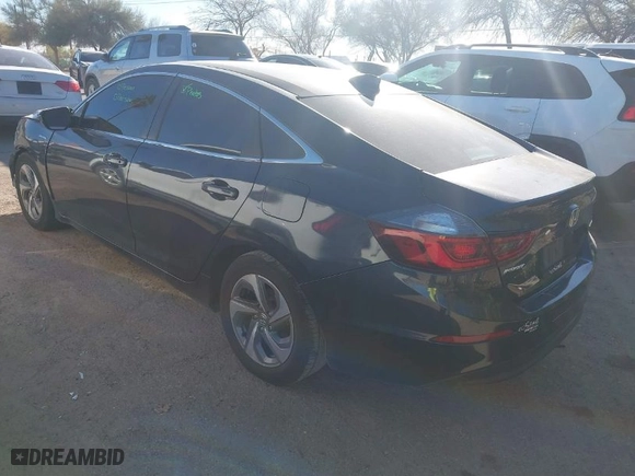 2019 Honda Insight LX with VIN 19XZE4F17KE003004, listed as a IAAI auction lot 41657707 with 110,875 mi miles. Bid and sale history available at carsss.com. Image 3.