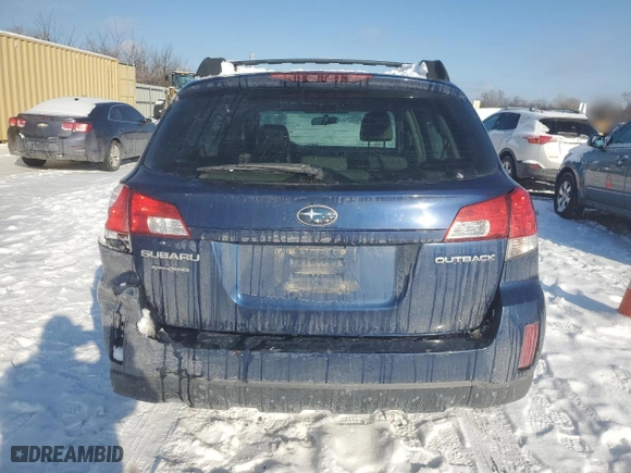 2011 Subaru Outback 2.5i with VIN 4S4BRCAC5B1349897, listed as a Copart auction lot 87860235 with 220,448 mi miles and Salvage Title. Bid and sale history available at carsss.com. Image 6.