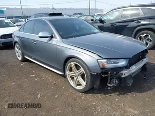 2013 Audi S4 Prestige with VIN WAUKGAFL4DA164439, listed as a IAAI auction lot 41781342 with 174,551 mi miles. Bid and sale history available at carsss.com. Image 1.