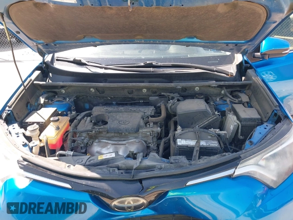 2018 Toyota RAV4 XLE with VIN JTMWFREV2JJ168557, listed as a IAAI auction lot 41994837 with 107,636 mi miles. Bid and sale history available at carsss.com. Image 10.