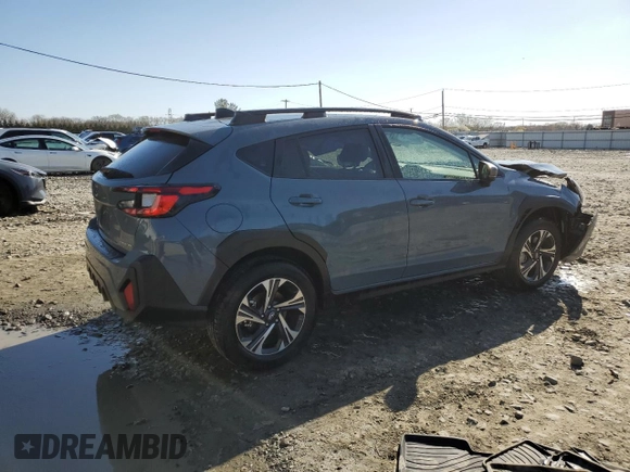 2024 Subaru Crosstrek Premium with VIN JF2GUADCXR8350622, listed as a Copart auction lot 51896525 with 5,450 mi miles and Salvage title. Bid and sale history available at DreamBid. Image 3.