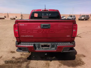 2021 Chevrolet Colorado 4WD Z71 with VIN 1GCGTDEN3M1294348, listed as a Copart auction lot 50336825 with 83,831 mi miles and Salvage title. Bid and sale history available at DreamBid. Image 6.