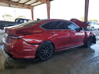 2020 Genesis G80 Sport with VIN KMTFN4JB7LU329862, listed as a Copart auction lot 41621135 with Not provided miles and Non repairable. Bid and sale history available at DreamBid. Image 3.