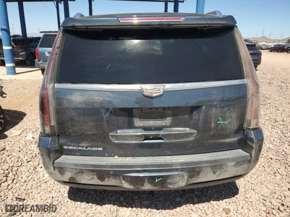 2019 Cadillac Escalade Platinum with VIN 1GYS4DKJ0KR307851, listed as a Copart auction lot 72234674 with 0 mi miles and Salvage Title. Bid and sale history available at carsss.com. Image 6.