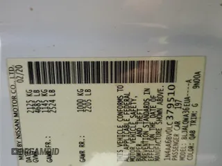 2020 Nissan Maxima S z VIN 1N4AA6BV0LC379510, wystawiony jako Copart lot #51450705 z przebiegiem 72 452 mil mil oraz Szkoda całkowita • Salvage title. Historia ofert i sprzedaży dostępna na DreamBid. Obrazek 14.