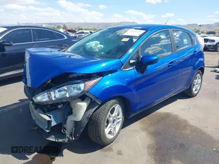 2018 Ford Fiesta SE with VIN 3FADP4EJ7JM110795, listed as a IAAI auction lot 42076739 with 1 mi miles. Bid and sale history available at carsss.com. Image 18.