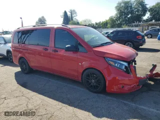 2019 Mercedes-Benz Metris Passenger Van with VIN WD4PG2EE2K3506382, listed as a Copart auction lot 46945455 with 59,757 mi miles and Salvage Title. Bid and sale history available at carsss.com. Image 4.