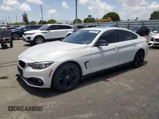 2018 BMW 4 Series 430i with VIN WBA4J1C56JBG76289, listed as a Copart auction lot 62967955 with 121,120 mi miles and Clean title. Bid and sale history available at DreamBid. Image 1.