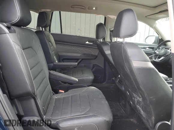 2021 Volkswagen Atlas SEL Premium R-Line with VIN 1V2FR2CA1MC537446, listed as a Copart auction lot 42695215 with 53,537 mi miles and Non repairable. Bid and sale history available at DreamBid. Image 11.