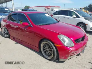 2003 Infiniti G35 with VIN JNKCV51E33M321824, listed as a IAAI auction lot 41764694 with Not Provided miles and . Bid and sale history available at DreamBid. Image 1.