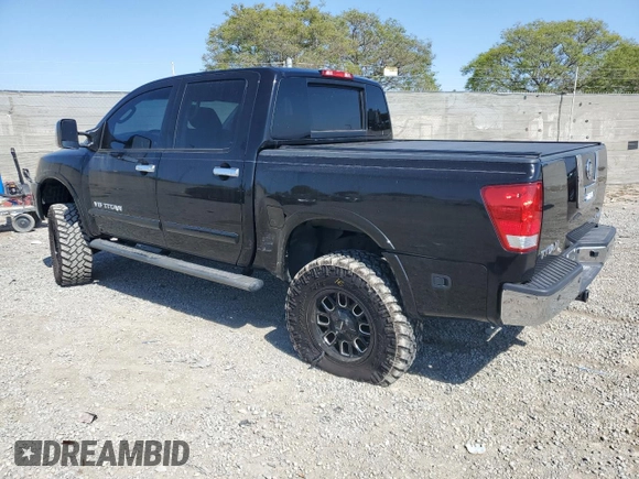 2011 Nissan Titan SL with VIN 1N6BA0EC4BN319994, listed as a Copart auction lot 55088175 with 103,008 mi miles and Salvage title. Bid and sale history available at DreamBid. Image 2.