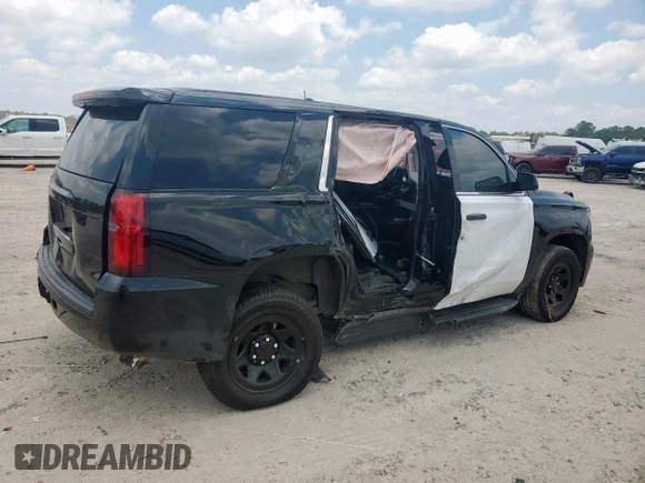 2020 Chevrolet Tahoe Commercial with VIN 1GNLCDEC0LR246214, listed as a Copart auction lot 57220935 with 91,295 mi miles and Salvage title. Bid and sale history available at DreamBid. Image 3.