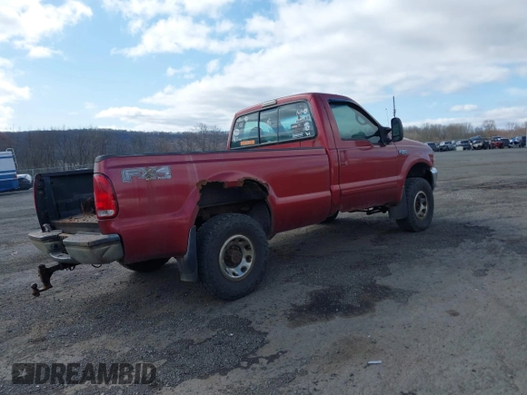 2001 Ford Super Duty F-250 XL with VIN 1FTNF21F81EA91185, listed as a IAAI auction lot 41905227 with 182,980 mi miles. Bid and sale history available at carsss.com. Image 4.