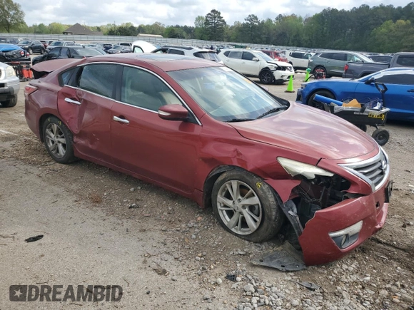 2014 Nissan Altima SL with VIN 1N4AL3AP3EN233802, listed as a Copart auction lot 51344835 with 124,451 mi miles and Salvage Title. Bid and sale history available at DreamBid. Image 4.