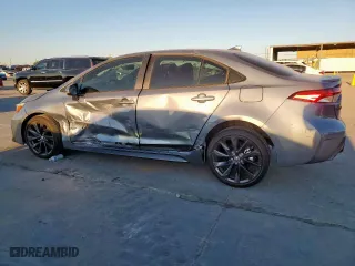 2024 Toyota Corolla SE with VIN 5YFS4MCE7RP183346, listed as a Copart auction lot 50163615 with 14,627 mi miles and Salvage Title. Bid and sale history available at carsss.com. Image 2.
