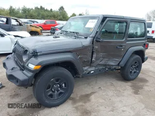 2022 Jeep Wrangler Willys Sport with VIN 1C4GJXAN8NW223101, listed as a IAAI auction lot 42145620 with 42,831 mi miles and . Bid and sale history available at DreamBid. Image 6.