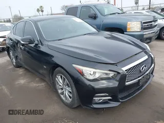2017 Infiniti Q50 Signature Edition with VIN JN1EV7AP7HM741104, listed as a IAAI auction lot 41434197 with 78,033 mi miles and . Bid and sale history available at DreamBid. Image 1.