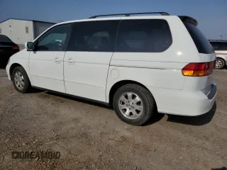 2003 Honda Odyssey EX z VIN 5FNRL18663B111901, wystawiony jako Copart lot #51240245 z przebiegiem 115 202 mil mil oraz Szkoda całkowita • Salvage title. Historia ofert i sprzedaży dostępna na DreamBid. Obrazek 2.