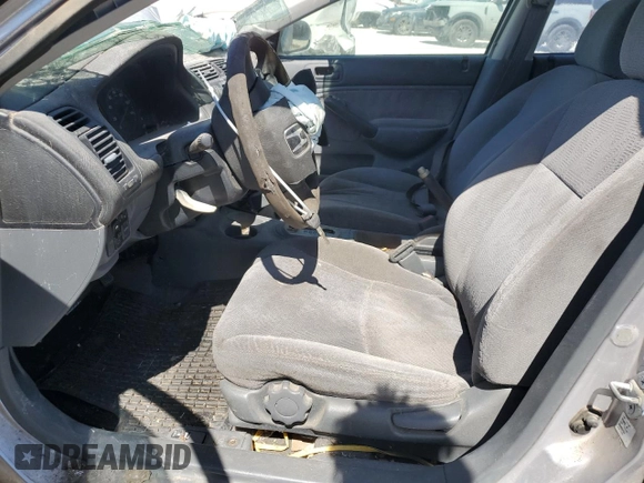 2001 Honda Civic EX with VIN 1HGES26771L030629, listed as a Copart auction lot 48322835 with Not Provided miles and Salvage Title. Bid and sale history available at DreamBid. Image 7.