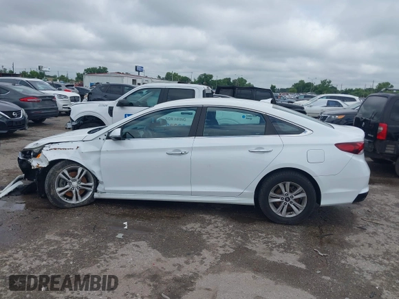 2018 Hyundai Sonata SEL with VIN 5NPE34AF8JH598317, listed as a IAAI auction lot 42214605 with 106,939 mi miles and . Bid and sale history available at carsss.com. Image 14.