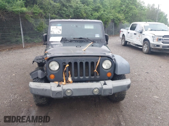 2007 Jeep Wrangler Rubicon with VIN 1J4GA64117L149666, listed as a IAAI auction lot 42252464 with 100,791 mi miles and . Bid and sale history available at DreamBid. Image 12.