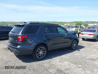 2017 Ford Explorer Sport with VIN 1FM5K8GT4HGC08430, listed as a IAAI auction lot 42140269 with 43,485 mi miles and . Bid and sale history available at carsss.com. Image 4.