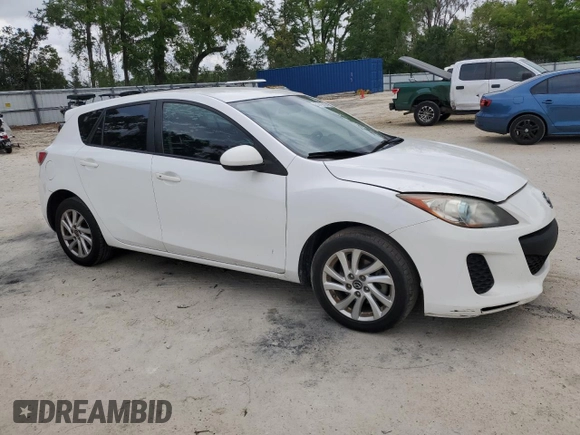 2013 Mazda 3 i Touring with VIN JM1BL1L75D1780544, listed as a Copart auction lot 51416705 with 151,296 mi miles and Salvage Title. Bid and sale history available at carsss.com. Image 4.