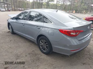 2015 Hyundai Sonata SE with VIN 5NPE24AF6FH160079, listed as a IAAI auction lot 41952638 with 164,497 mi miles and . Bid and sale history available at DreamBid. Image 3.