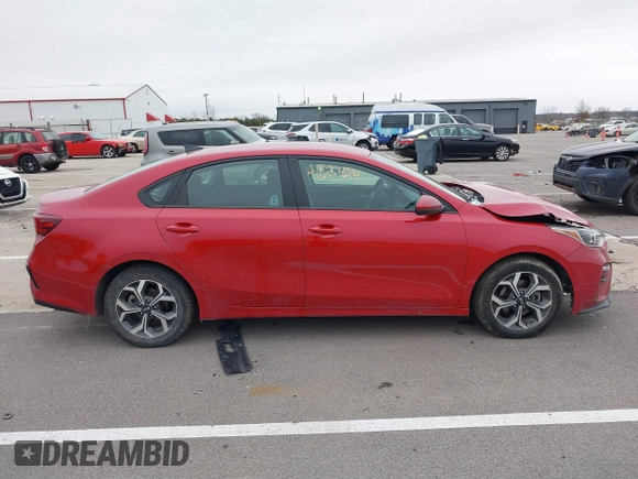 2020 Kia Forte LXS with VIN 3KPF24AD1LE236312, listed as a IAAI auction lot 41165424 with 96,123 mi miles. Bid and sale history available at carsss.com. Image 13.