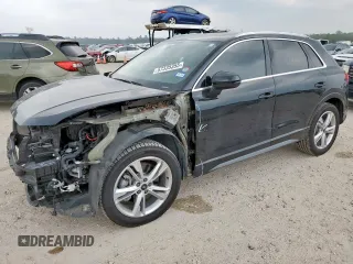 2022 Audi Q3 S line Premium z VIN WA1DECF36N1022831, wystawiony jako Copart lot #57335355 z przebiegiem 27 748 mil mil oraz Szkoda całkowita • Salvage title. Historia ofert i sprzedaży dostępna na DreamBid. Obrazek 1.