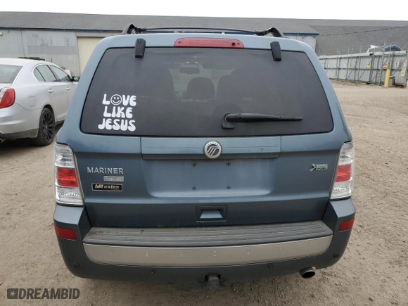 2011 Mercury Mariner Premier with VIN 4M2CN9HG3BKJ01037, listed as a Copart auction lot 82748924 with 127,011 mi miles and Clean Title. Bid and sale history available at carsss.com. Image 6.