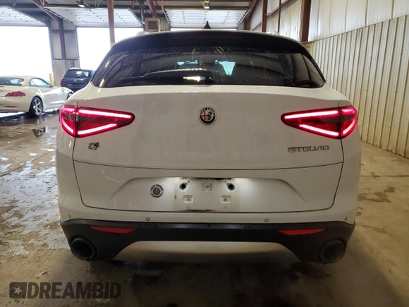 2019 Alfa Romeo Stelvio Ti z VIN ZASPAKBN4K7C49127, wystawiony jako Copart lot #57079975 z przebiegiem 55 557 mil mil oraz Szkoda całkowita • Salvage title. Historia ofert i sprzedaży dostępna na DreamBid. Obrazek 6.