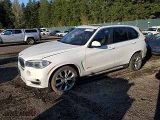 2017 BMW X5 xDrive40e iPerformance with VIN 5UXKT0C50H0S79726, listed as a Copart auction lot 48129805 with 64,853 mi miles and Salvage Title. Bid and sale history available at carsss.com. Image 1.
