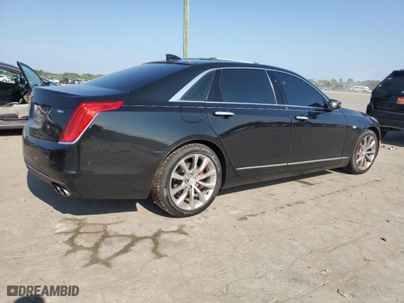 2016 Cadillac CT6 Premium Luxury AWD with VIN 1G6KF5RS8GU156009, listed as a Copart auction lot 68813744 with 156,887 mi miles and Salvage Title. Bid and sale history available at carsss.com. Image 3.