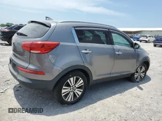 2016 Kia Sportage EX with VIN KNDPC3AC0G7853676, listed as a Copart auction lot 62220545 with 60,385 mi miles and Salvage title. Bid and sale history available at DreamBid. Image 3.