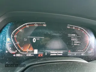 2022 BMW X5 xDrive40i with VIN 5UXCR6C01N9M26766, listed as a Copart auction lot 50990865 with 24,036 mi miles and Salvage Title. Bid and sale history available at DreamBid. Image 9.