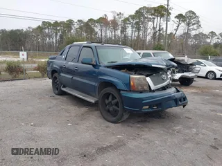 2005 Cadillac Escalade EXT z VIN 3GYEK62N55G171223, wystawiony jako IAAI lot #41190381 z przebiegiem 175 903 mil mil oraz . Historia ofert i sprzedaży dostępna na DreamBid. Obrazek 1.
